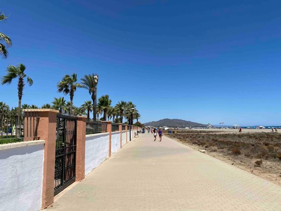 Piso En Primera Linea De Playa, Vera Playa Playas de Vera Kültér fotó